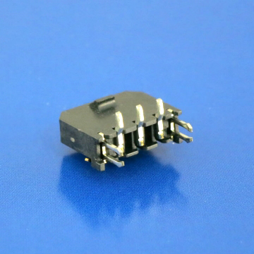 Wafer 3.0mm Single Row Vertical SMT Type with Solderable Retention Clip