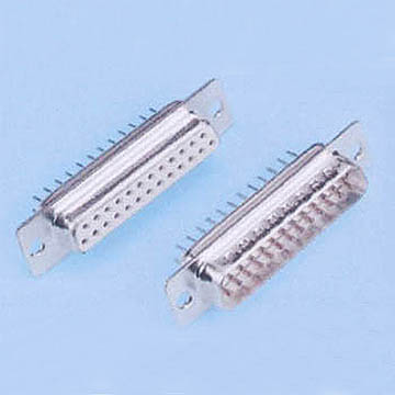 3222 CONNECTOR 180° DIP P.C.B TYPE  (STAMPED CONTACT)