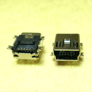 3213-BS1E-30UB USB MINI B CONNECTOR CONTACT-SMT, SHIELD-SMT